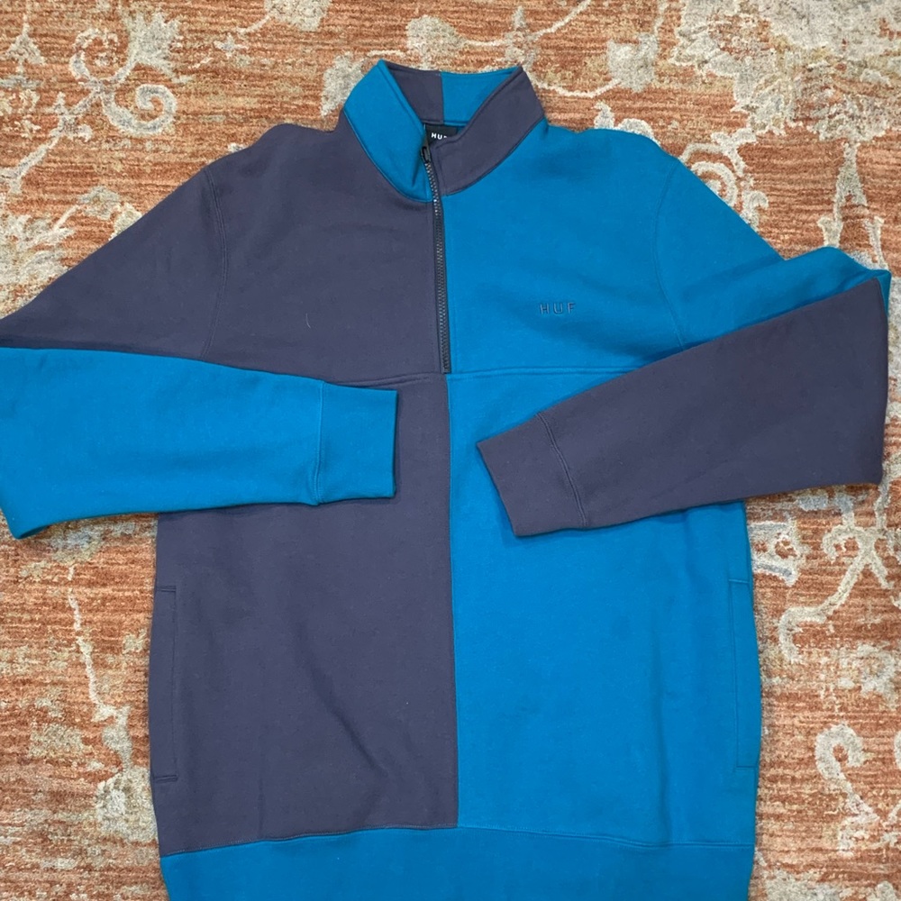 Huf Fleece half split sweater